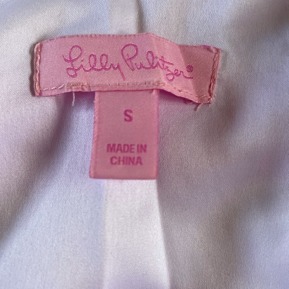 Lilly Pulitzer pink and white stripe dress - Picture 8 of 16